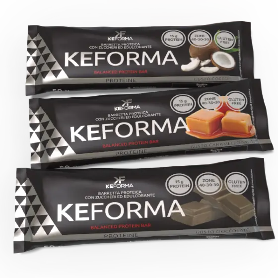 KEFORMA BALANCED BAR: Barretta proteica bilanciata 40-30-30.