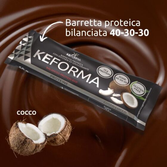 KEFORMA BALANCED BAR: Barretta proteica bilanciata 40-30-30.